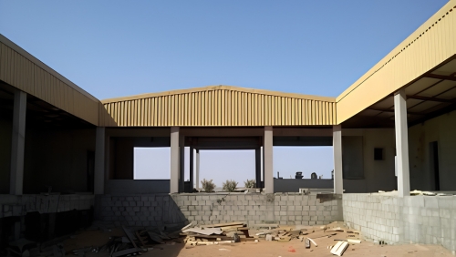 Jassim Mosque - Crescent & Cat Ladder Fabrication by Dorrat Al Jouda