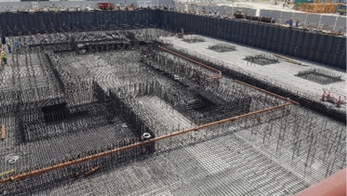 Mont Rose Hotel - 24-Floor Steel Frame Fixing by Dorrat Al Jouda