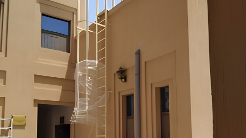 ETISALAT Shindgha - 14 Ton Basement Steel Work by Dorrat Al Jouda
